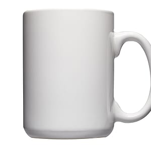 15 oz. Glossy Two-Tone  Ceramic Mugs