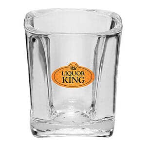 2 oz. Square Shot Glasses