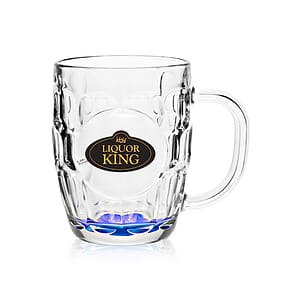 20 oz. ARC Britannia Glass Beer Mugs