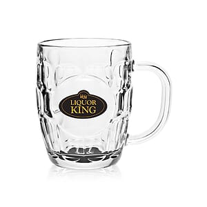 20 oz. ARC Britannia Glass Beer Mugs