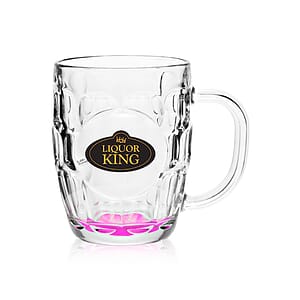 20 oz. ARC Britannia Glass Beer Mugs