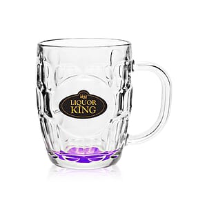 20 oz. ARC Britannia Glass Beer Mugs