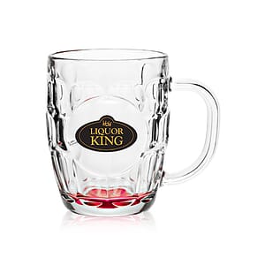 20 oz. ARC Britannia Glass Beer Mugs