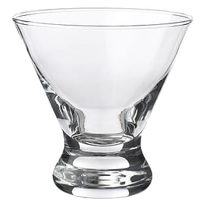 8.25 oz. Libbey Cosmopolitan Stemless Martini Glasses