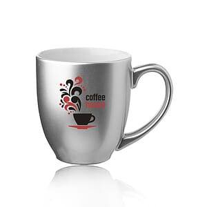16 oz. Metallic Bistro Coffee Mugs 