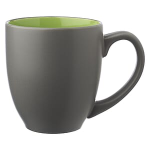 16 oz. Pop Out Bistro Two Tone Coffee Mugs