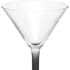 8.5 oz. Libbey Salud Grande Wedding Martini Glasses