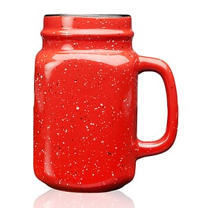 16 oz. Savannah Speckle Ceramic Mason Jars