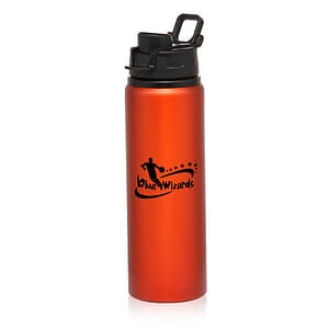 25 oz. Aluminum Water Bottles with Snap Lid