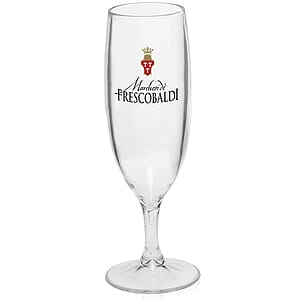 6.7 oz. Plastic Champagne Flutes