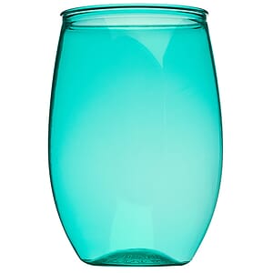 16 oz. Plastic Stemless Wine Glasses 
