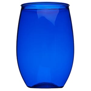 16 oz. Plastic Stemless Wine Glasses 