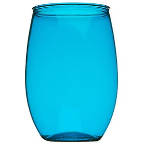 16 oz. Plastic Stemless Wine Glasses 