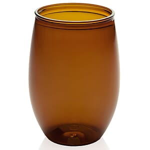 16 oz. Plastic Stemless Wine Glasses 