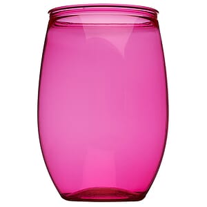 16 oz. Plastic Stemless Wine Glasses 