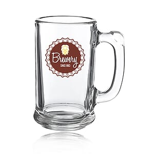 14 oz. Munich Glass Beer Mugs