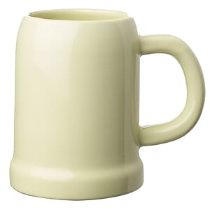 24 oz. Beige Ceramic Beer Mugs