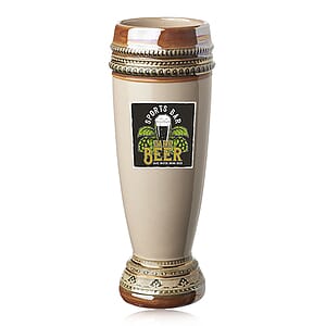 15 oz. Bremen Ceramic Pilsner Glass