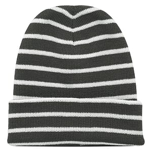 Caribou Striped Knitted Beanies