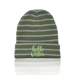Caribou Striped Knitted Beanies