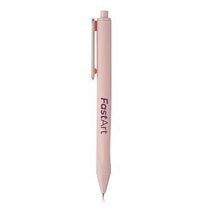 Matte Soft Rubber Coated Ballpoint Pens