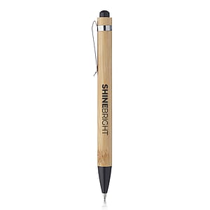 Wheat Straw Ball Point Pens with Bamboo Barrel