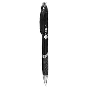 Bright Colors Rubber Grip Ballpoint Pens