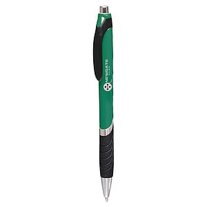 Bright Colors Rubber Grip Ballpoint Pens