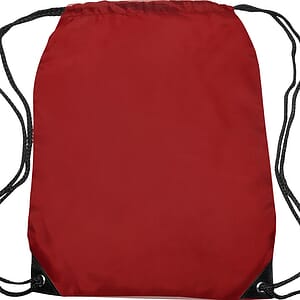 Black Trim Drawstring Bags