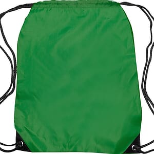 Black Trim Drawstring Bags