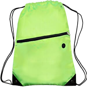 Custom Drawstring Bags with Pocket 