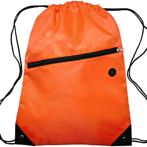 Custom Drawstring Bags with Pocket 