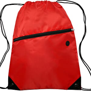 Custom Drawstring Bags with Pocket 