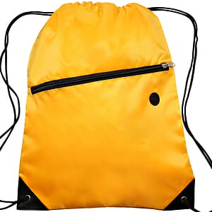 Custom Drawstring Bags with Pocket 