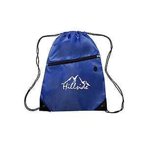 Custom Drawstring Bags with Pocket 