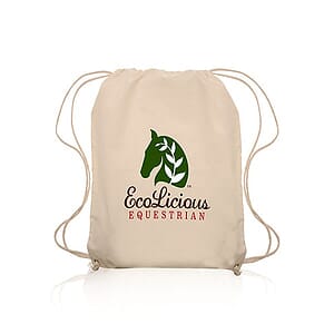 Cotton Drawstring Tote Bags