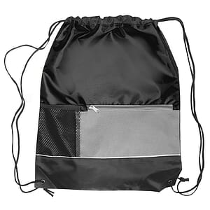 Front Pocket Drawstring Backpacks