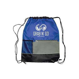Front Pocket Drawstring Backpacks