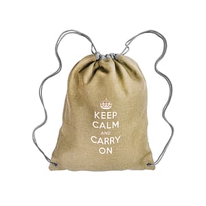 Cromwell Linen Drawstring Bags