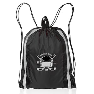Large Reflector Drawstring Backpacks