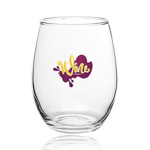15 oz. Arc Stemless Wine Glasses 