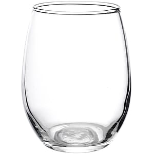 9 oz. ARC Stemless Etched Wine Glasses