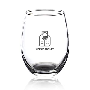 9 oz. ARC Stemless Etched Wine Glasses