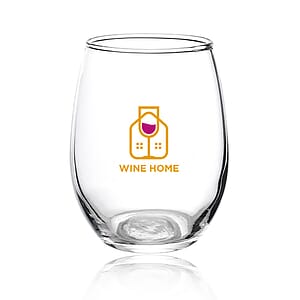 9 oz. ARC Stemless Etched Wine Glasses