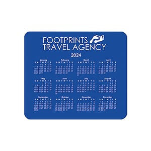 Horizontal Calendar Mouse Pads