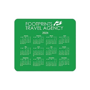 Horizontal Calendar Mouse Pads