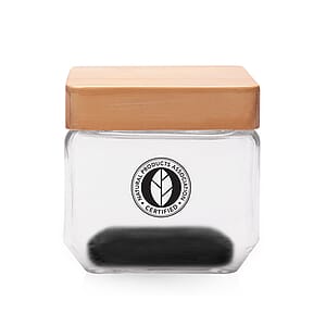 27 oz. Glass Candy Jars with Wooden Lid