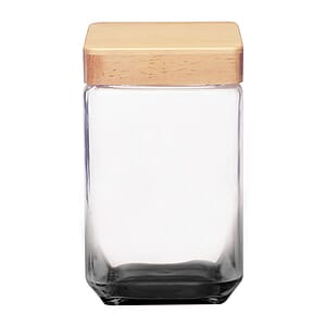 54 oz. Glass Candy Jars with Wooden Lid