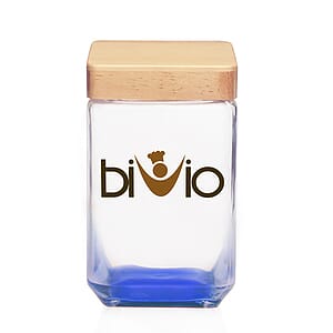 54 oz. Glass Candy Jars with Wooden Lid