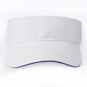 Solid Color Brushed Cotton Sandwich Visors